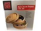 Joyce Chen 10" Pc. Steamer Set (26013) Fs New. Price: $27.00.