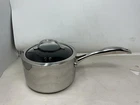 Scanpan Stainless Steel Haptiq 2.75-QUART Covered Saucepan New. Price: $189.99.