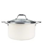 Goodful Ceramic Nonstick 6 Quart Stock Pot, Dishwasher Safe Pots And Pans, Co... New. Price: $53.04.