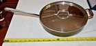 All-clad Ltd Hard Anodized Stainless Steel! 3 Quart! French Sautee Skillet & Lid Used. Price: $117.15.