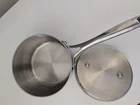 Tramontina Signature Tri Ply Clad 2 Qt Stainless Steel Sauce Pan Lid Induction Used. Price: $46.99.