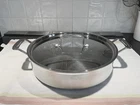 Cuisinart Multiclad Pro Tri-ply Stainless 5.5 Qt. Casserole With Lid MCP55-30N Used. Price: $57.00.