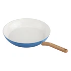 Goodcook Healthy Ceramic Titanium-infused 12 Fry Pan Light Blue Induction New. Price: $34.24.