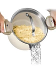 Gotham Steel 5 Quart Nonstick Ceramic Pasta Pot With Twist & Lock Handles New. Price: $49.99.