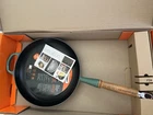 Creuset Alpine Enameled Cast Iron Fry Pan 10.25" Artichaut Wood Handle NEW#26. Price: $139.00.