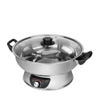 Aroma Housewares ASP-610 Dual-sided Shabu Hot Pot 5QT Stainless Steel New. Price: $124.70.