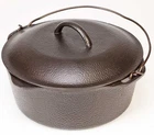 Vintage Hard Find Lodge Hammered Finnish No 8 Cast Iron Dutch Oven Restored Used. Price: $188.88.