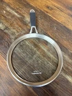 Calphalon Select Space Saving Flat Glass 8.5" Lid Long Handle Used. Price: $17.50.
