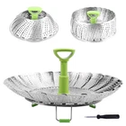 Consevisen Vegetable Steamer Basket For Cooking Food, Stainless Steel Veggie ... New. Price: $17.35.