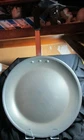 Large "eagleware" Professional Cookware Aluminum 14" Fry Pan With Silicon Handle New. Price: $45.95.