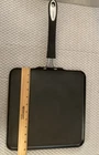 Calphalon 11" Griddle Frying Pan Square Flat Anodized Non-stick Cookware #1211 Used. Price: $35.00.