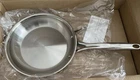 Pampered Chef Stainless Steel Cookware - 10" Saute Pan New Box. Price: $110.00.