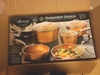 Gotham Steel 10 Piece Hammered Non-stick Cookware Set Copper New In Stock. Price: $208.95.