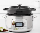 All-clad Cast Iron Dutch Oven Slow Cooker, 5-QT New. Price: $170.00.