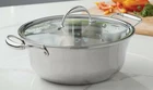 Princess House Heritage Tri-ply Stainless Steel 6-QT Dutch Oven- 5720 New Box. Price: $150.00.