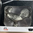 Staub Cocotte Cast Stainless Steel Rooster Decorative Knob For Pot Lid New. Price: $25.00.
