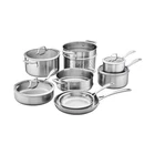 Zwilling Spirit 3-PLY 12-PC Stainless Steel Cookware Set New. Price: $549.95.