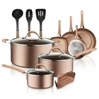Nutrichef NCCW14S 14-PIECE Kitchenware Pots And Pans Set New. Price: $165.02.