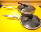 Michelangelo 10" And 8" Frying Pans Ss Non-stick Gas Electric Induction SUS304 Used. Price: $29.00.