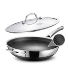 Snowclad Wok, 13 Inch Hybrid Woks & Stir-fry Pans Nonstick, Stainless Ste... New. Price: $136.27.