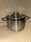 Schulte-ufer Stainless Steel Pot 1.5 Qt Saucepan 16CM Fd 9808 Used. Price: $39.99.
