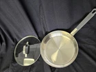 = Bobby Flay Greenpan 3QT Saute With Lid Handle Clad Stainless New. Price: $59.39.