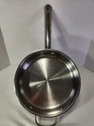 Wolfgang Puck 10" Stainless Steel Chicken Fryer Pan, Long Handle - Used. Price: $28.00.