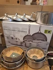 Greenpan GP5 Stainless Steel 10 Piece Cookware Set New. Price: $397.77.