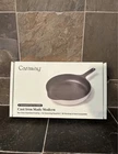 Caraway Cast Iron Skillet - 8 Enameled Pan Used. Price: $100.00.