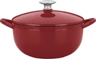Dansk Mario Batali Classic Enameled Cast Iron 4Q Soup Pot Chianti New. Price: $199.99.