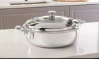 Princess House Vida Sana 5-PLY Stainless Steel Cookware 14 Skillet 5558 New. Price: $299.00.