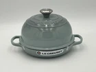 Creuset Enameled Cast Iron Bread Oven Sea Salt New. Price: $246.25.