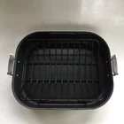 All Clad E751S264 Stainless Steel Nonstick Roaster With Rack, 13 X 16-INCHES Used. Price: $124.95.