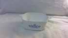 Vtg 1969/72 Corningware "blue Cornflower" P-43-B, 22OZ, 5"X5"X2" Baking Dish Euc Used. Price: $29.99.