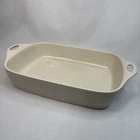 Coringware Creations Stoneware 9X13 Casserole Roaster Baking Lasagna Pan Dish Used. Price: $54.95.