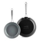 Greenpan Swift Healthy Ceramic Nonstick, 8" And 10" Frying Skillet Set, S... New. Price: $93.32.