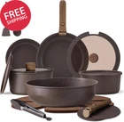 21PCS Pots Pans With Detachable Handle, Cookware Sets New. Price: $193.26.