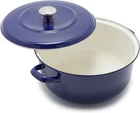 Merten & Storck 7QT Round Dutch Oven Casserole Pot With Lid, European Crafted New. Price: $109.99.