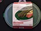 Goodcook Bpa-free Plastic Microwave Vegetable And Fish Steamer, Green New. Price: $18.99.
