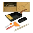 Yumomnom Tamagoyaki Japanese Nonstick Egg Cookware, Rectangle Frying New. Price: $47.11.