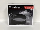 Cuisinart 12" Chefs Classic Hard Anodized Nonstic Saute Pan With Lid - Black New. Price: $36.78.