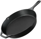 Utopia Kitchen Cast Iron Skillets 12 Inch, Chef's (pack Of 1), Black New. Price: $39.52.