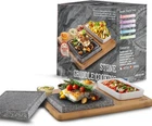 Artestia Hot Steak Cooking Set 2 Natural Granite Grill + 1 Bamboo New. Price: $69.66.
