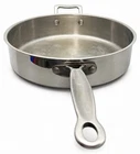 Crofton 12 Stainless Steel Saute Pan Skillet W Lid 18/10 Used. Price: $34.99.