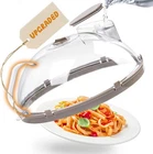 Microwave Splatter Cover For Food, Upgraded With Water Steamer, New. Price: $31.28.