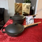 Our Place Mini Home Duo Pot Bundle Multi Functional Cookware Set Color Sage New. Price: $172.88.