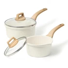 Carote 1.5QT & 2.4QT Saucepan Set With Lid Nonstick Pot Cooking New. Price: $31.99.