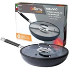 Daterra Cucina 11" Nonstick Ceramic Frying Pan With Lid Oven & Induction Sa... New. Price: $164.73.
