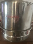 Concord Turbo Steam Canner Large Stainless Steel Heat Resistant Handles Used. Price: $89.98.