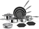Pots And Pans Set Non STICK,14 Pcs 5-PLY 18/10 Stainless Steel,professional Chef New. Price: $289.99.